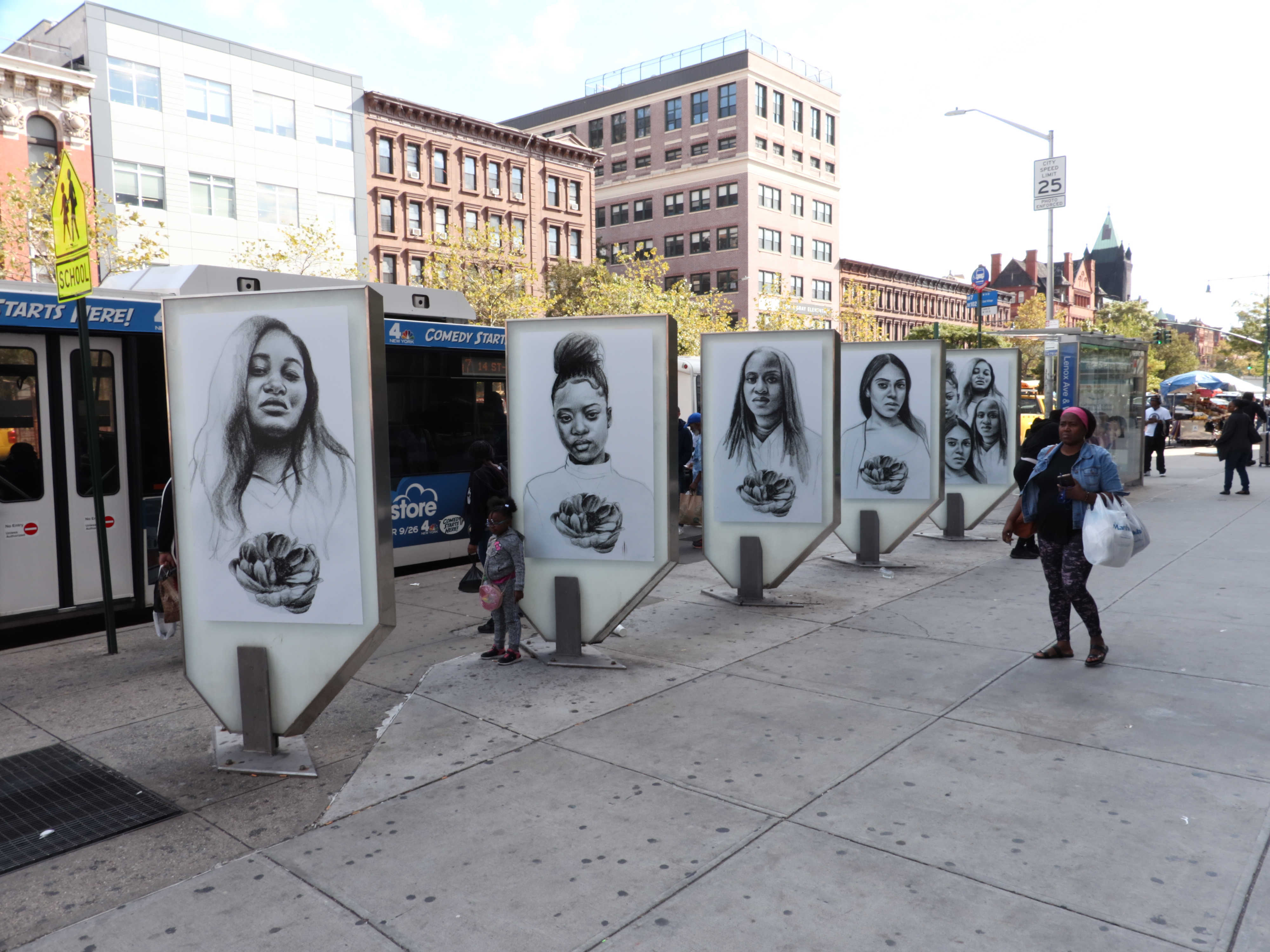 W 125th St & Lenox Ave, New York, NY 10027