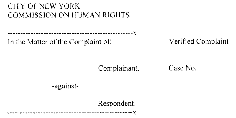 Sample Title 47 Complaint Format