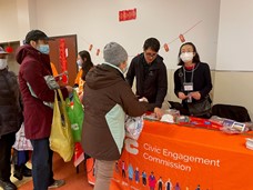 CEC Staff sharing civic engagement resources.