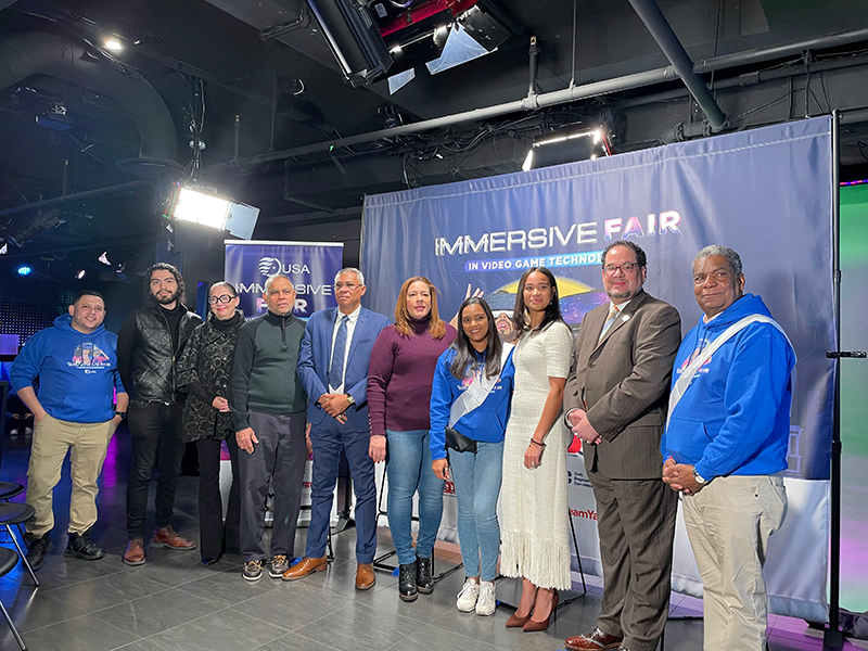 Youth participants at the DUSA Immersive Fair