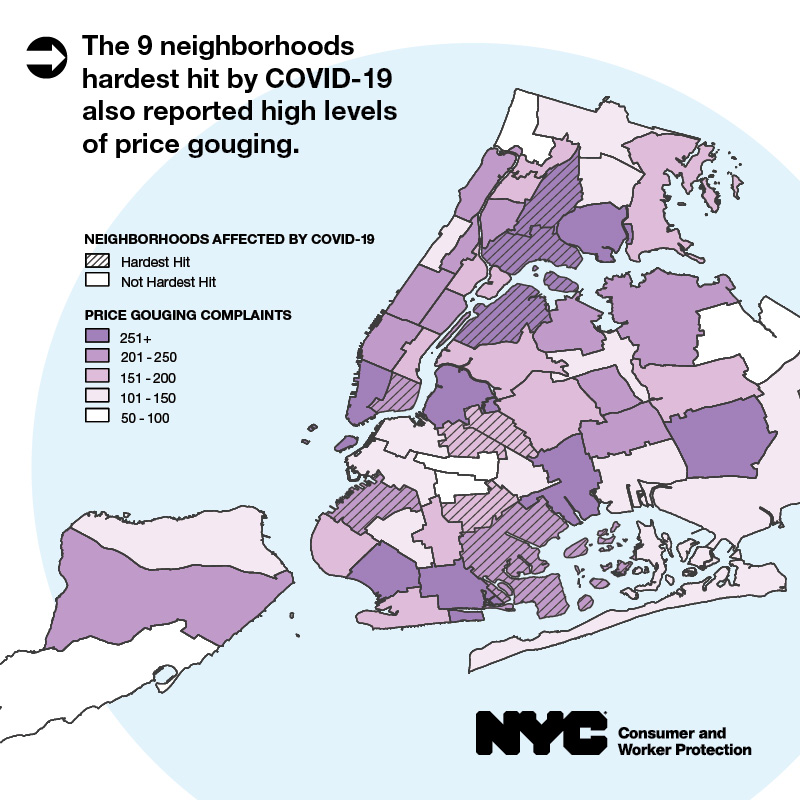 Report cover for Price Gouging Data Analysis