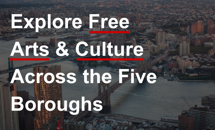 An aerial photo of NYC: 