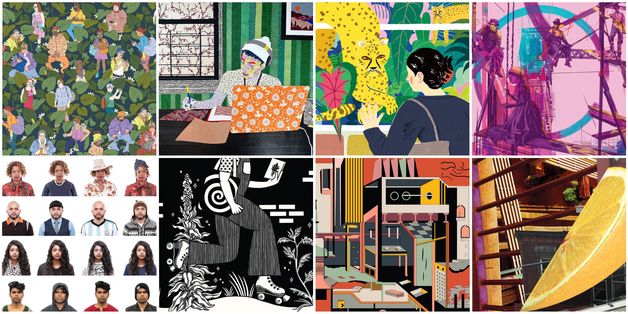 New City Canvas artwork designs