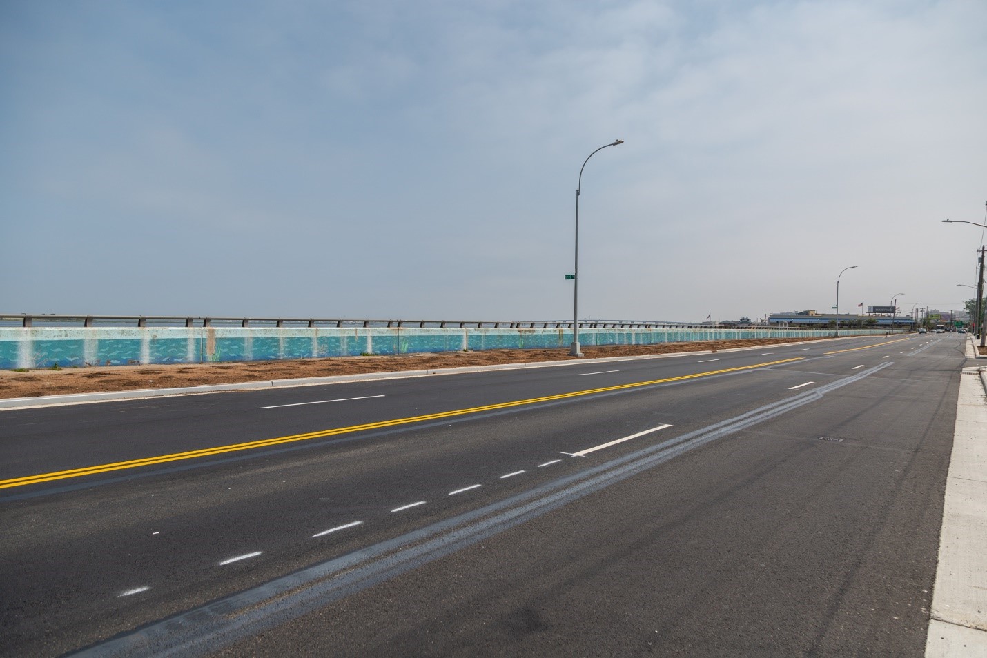 reconstructed roadway