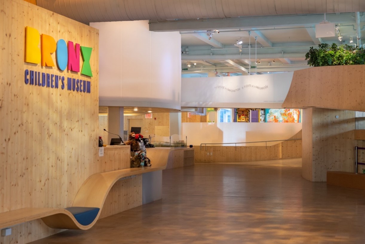 interior of new museum for children in the bronx