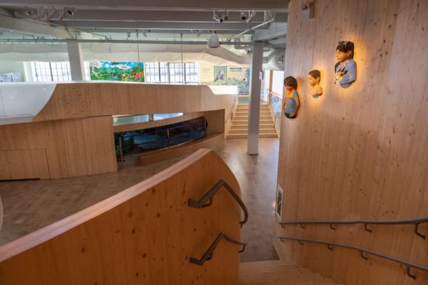 interior of new museum for children in the bronx