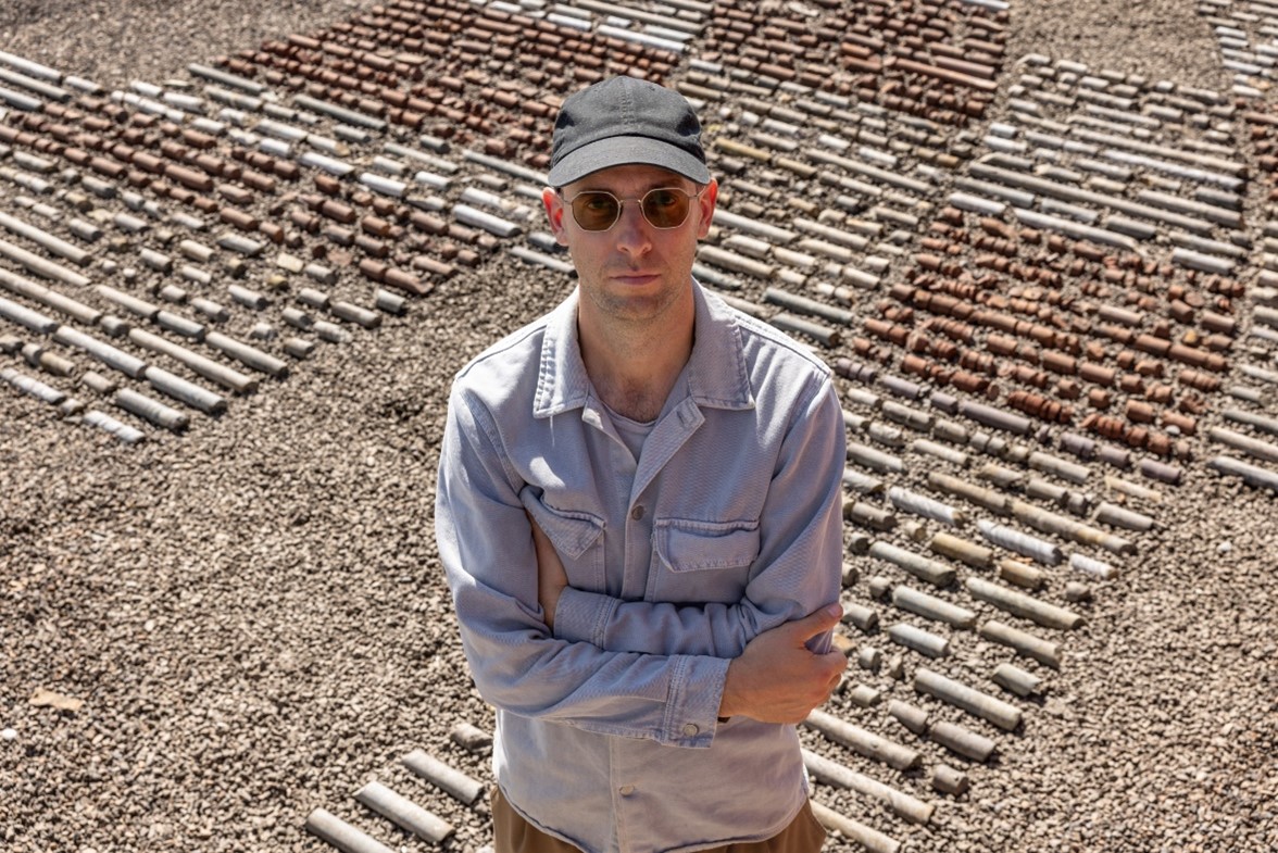 Carlos Irijalba with his arms folded