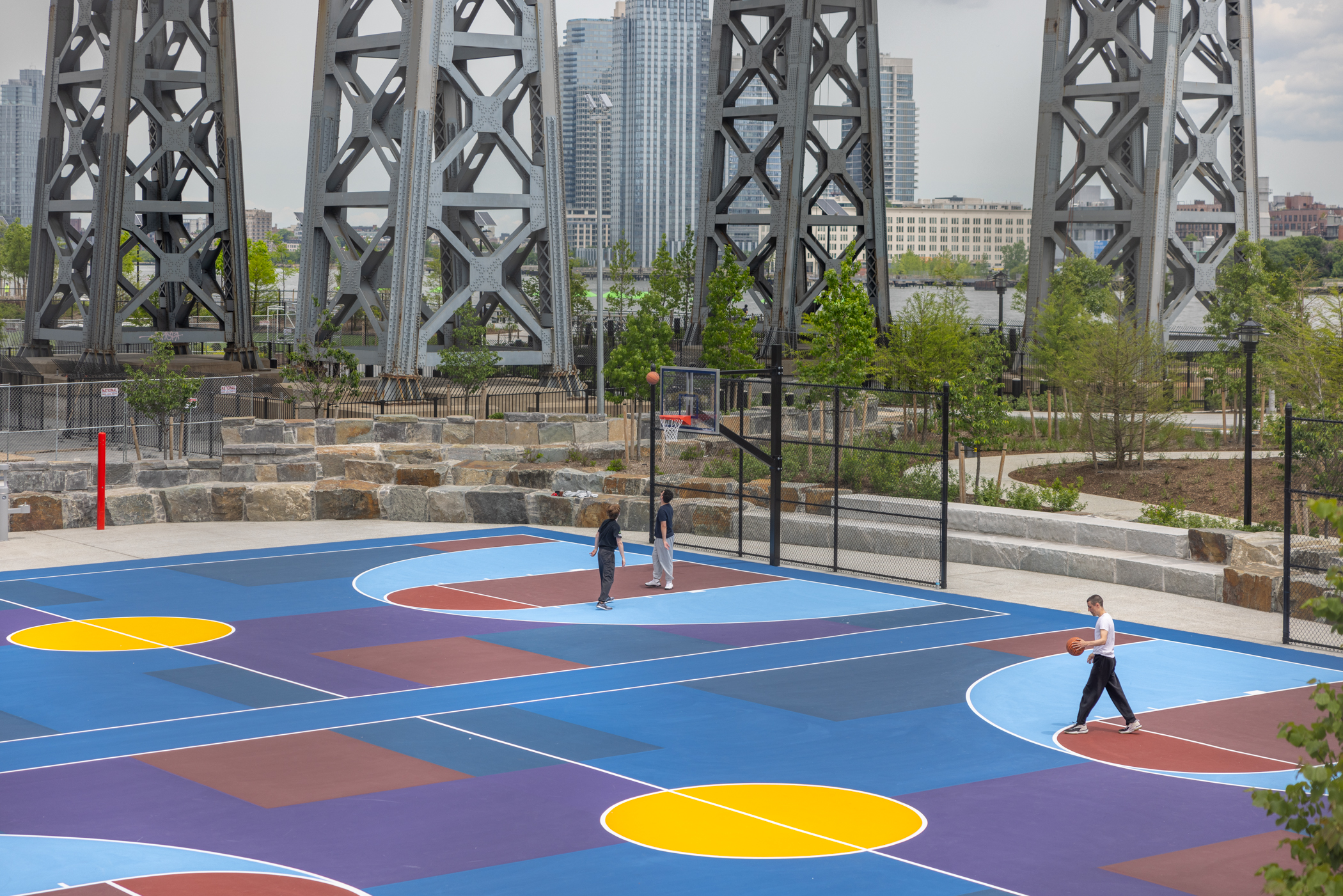 basketball courts