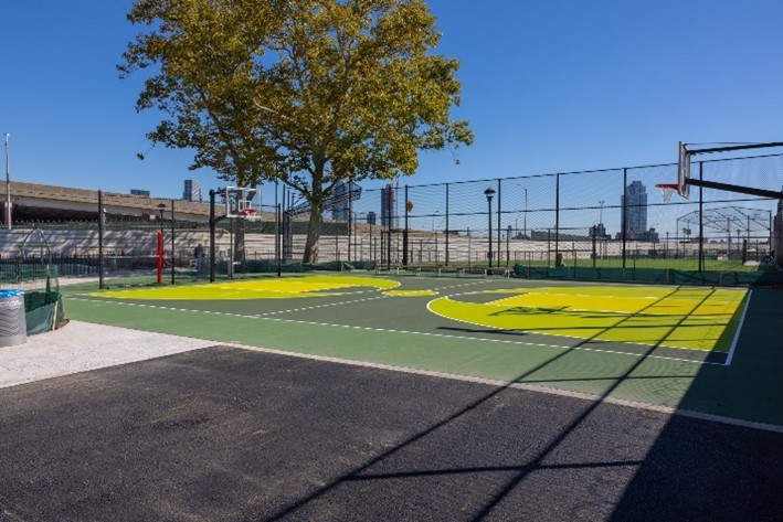 new basketball court