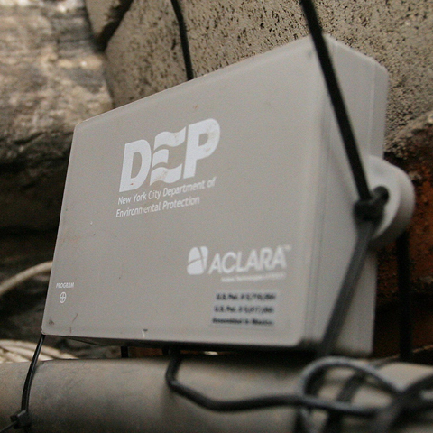 An automated meter reading device