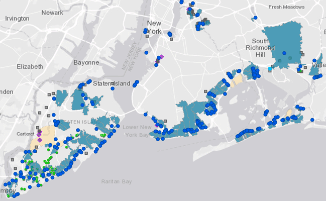 MS4 Drainage Area Map