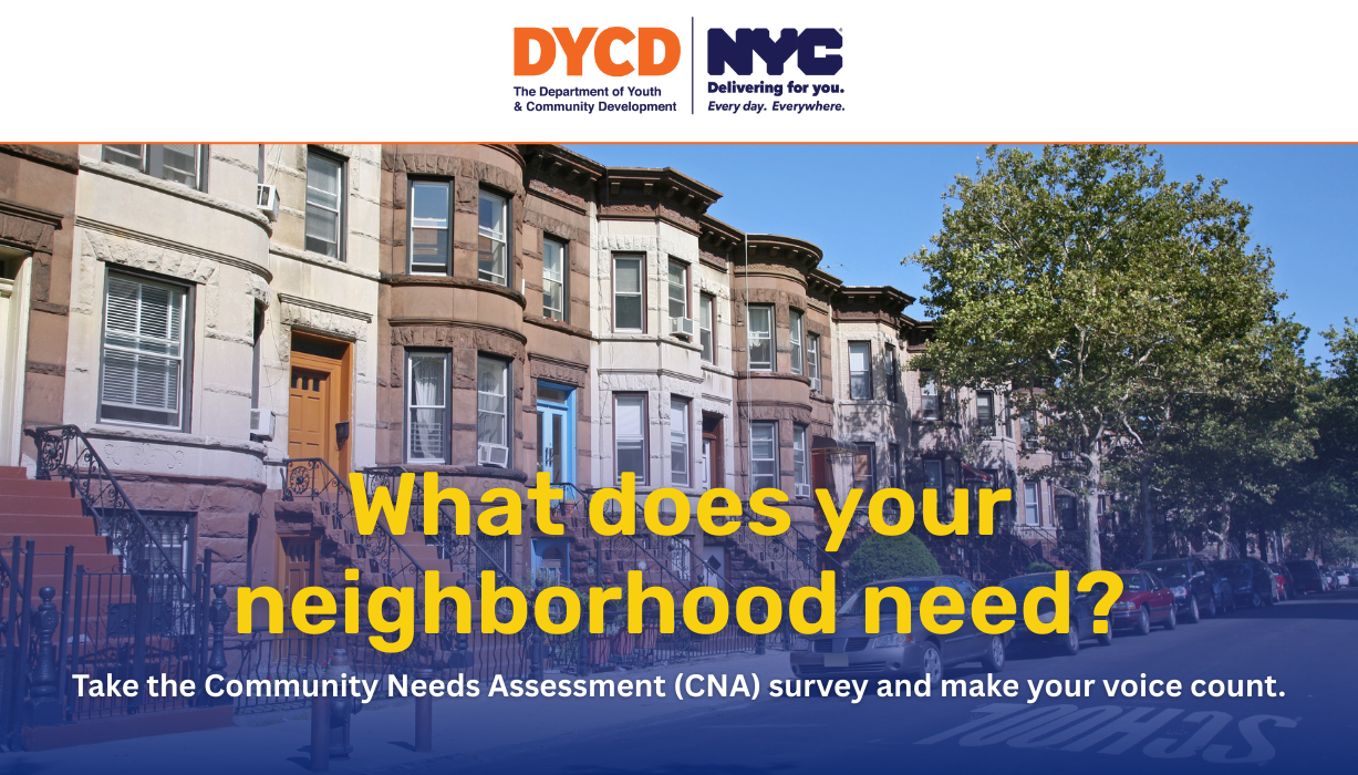 Community Needs Assessment (CNA)
                                           