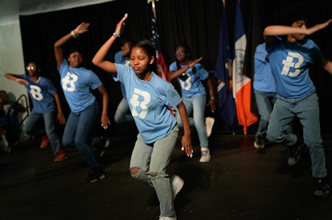 A performance by Boost Step Ministry at the 2023 Juneteenth Event at Gracie Mansion