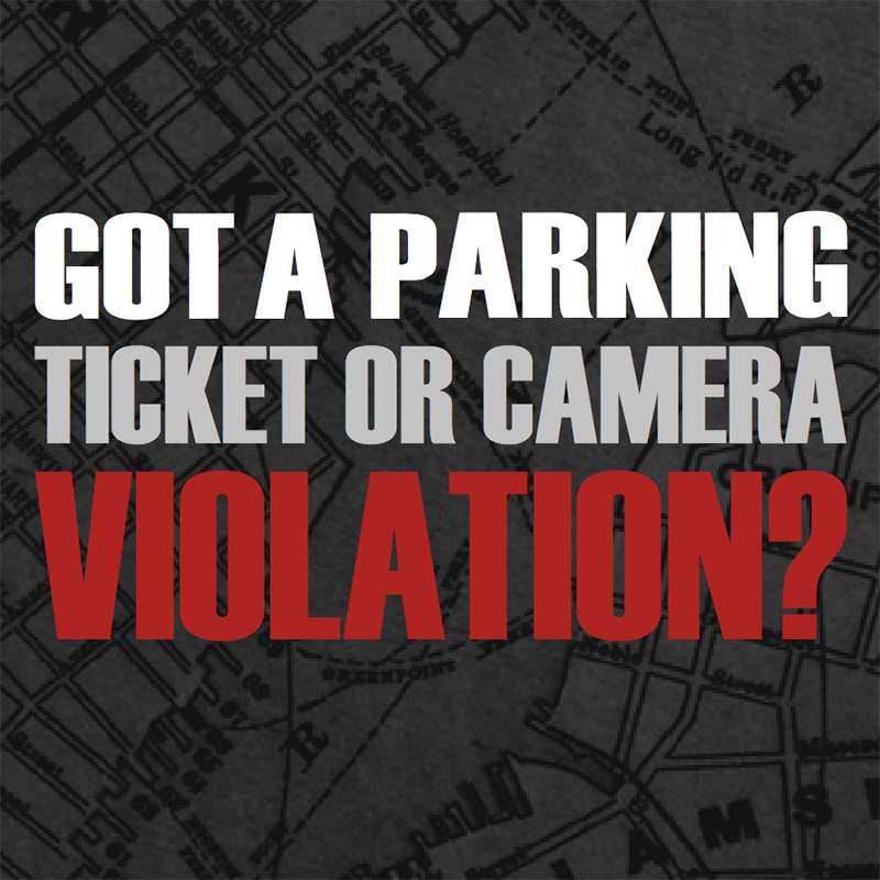 Got a Ticket or Camera Violation Brochure