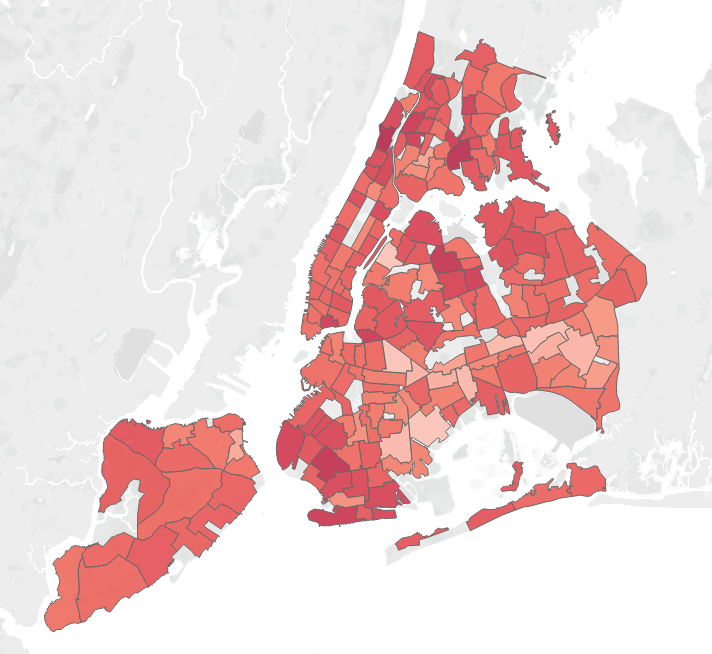 map to display supply gap