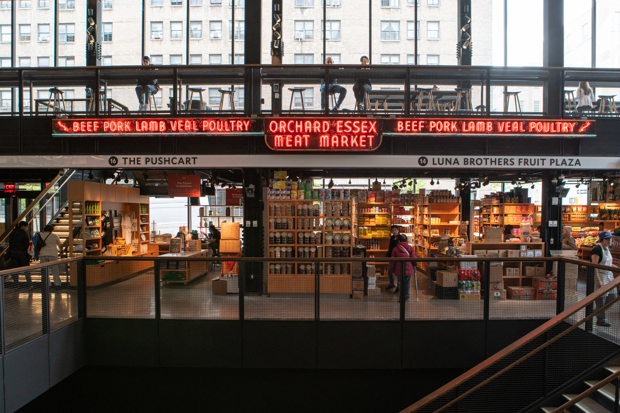 image of the outside of essex market