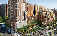 Rendering of the very large Sendero Verde complex.