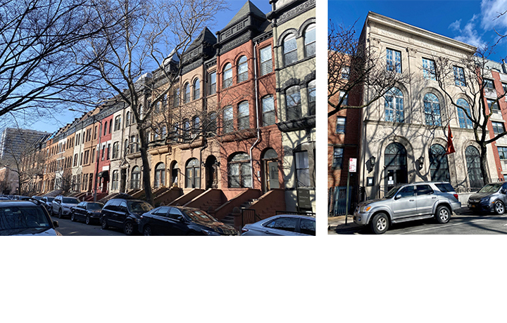 Dorrance Brooks Square Historic District and NYPL Harlem Branch