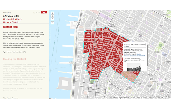 LPC Releases Story Map to Celebrate the 50Th Anniversary of its Designation of the Greenwich Village Historic District
