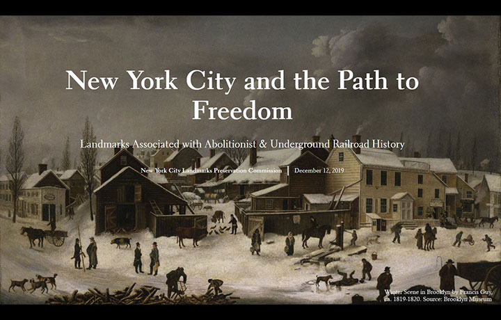 New York City and the Path to Freedom