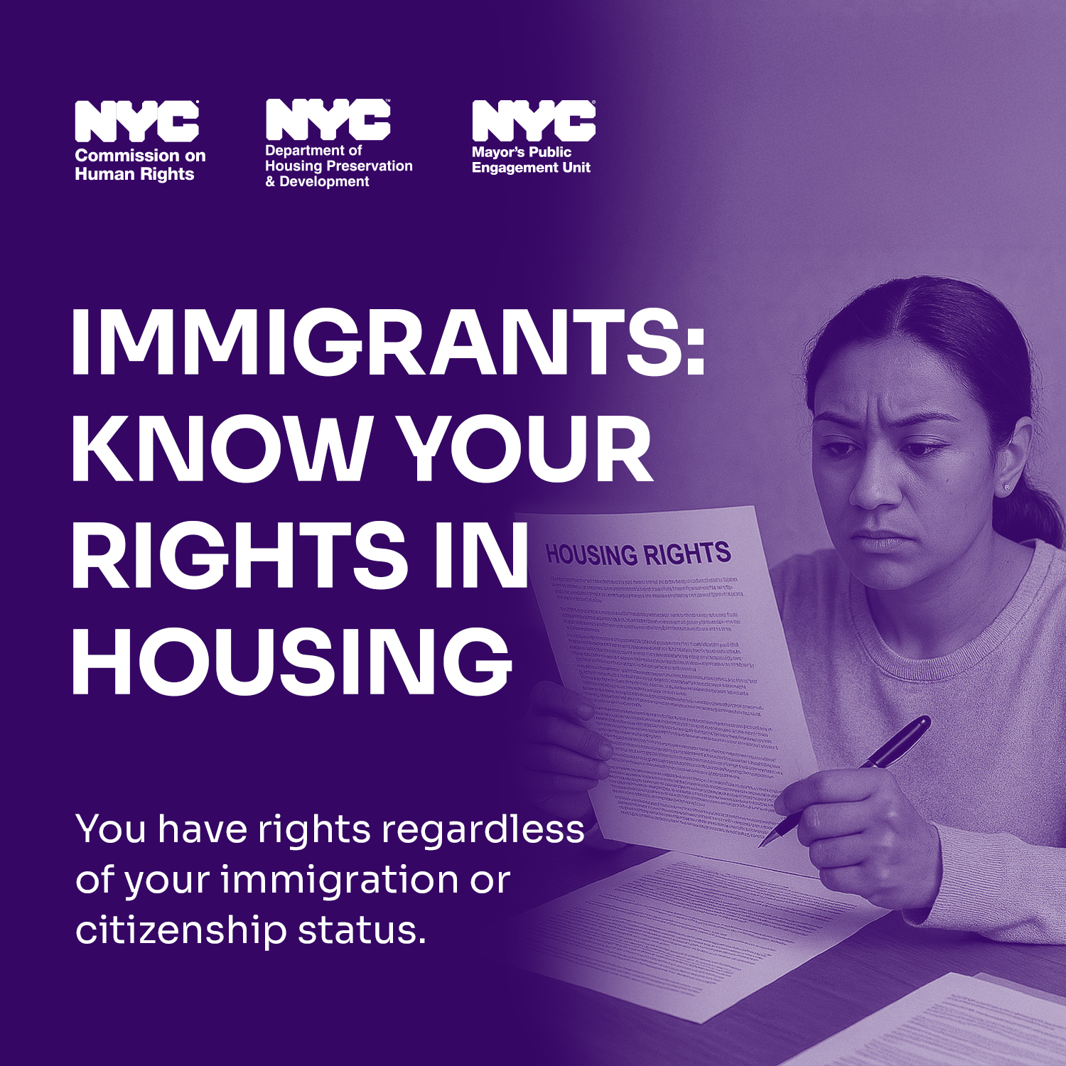 Immigrants: Know your rights in housing