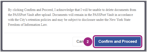 An confirmation message appears in a pop-up window.