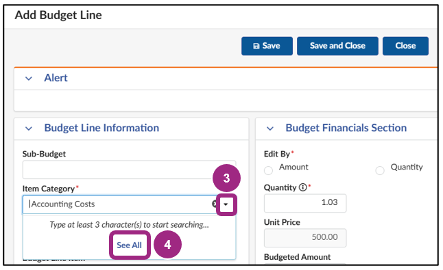 Set Up Your Fiscal Year Budget | MOCS