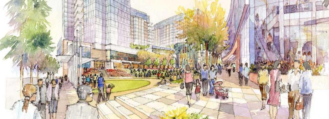 Flushing Commons Rendering