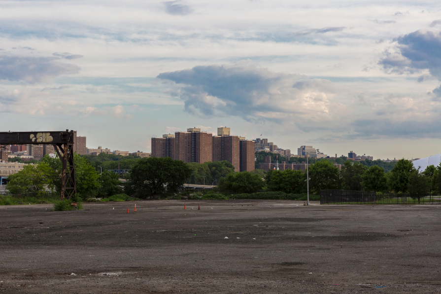 Lower Concourse North in the Bronx