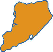Outline of the borough of Staten Island