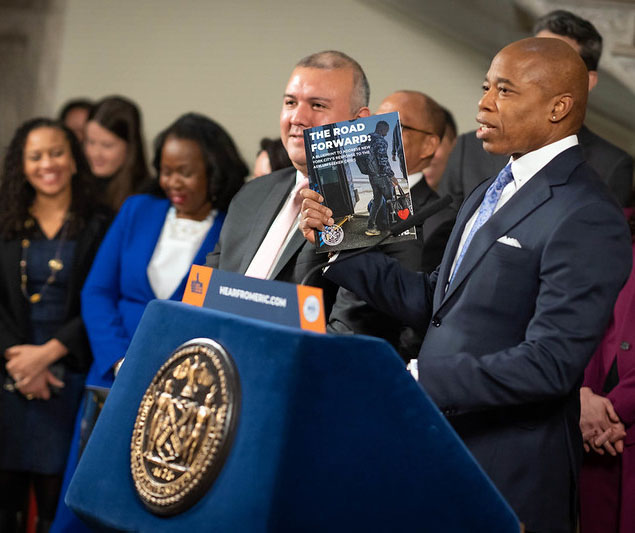 Mayor Eric Adams releases “The Road Forward: Blueprint to Address New York City’s Response to the Asylum Seeker Crisis.” | by nycmayorsoffice