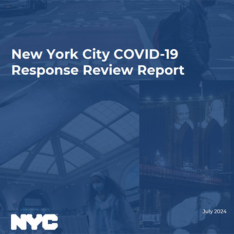 New York City COVID-19 Response Review Report Cover