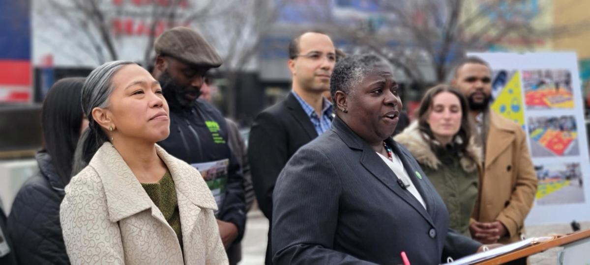 SBS Commissioner Dynishal Gross introduces First Deputy Mayor Maria Torres-Springer