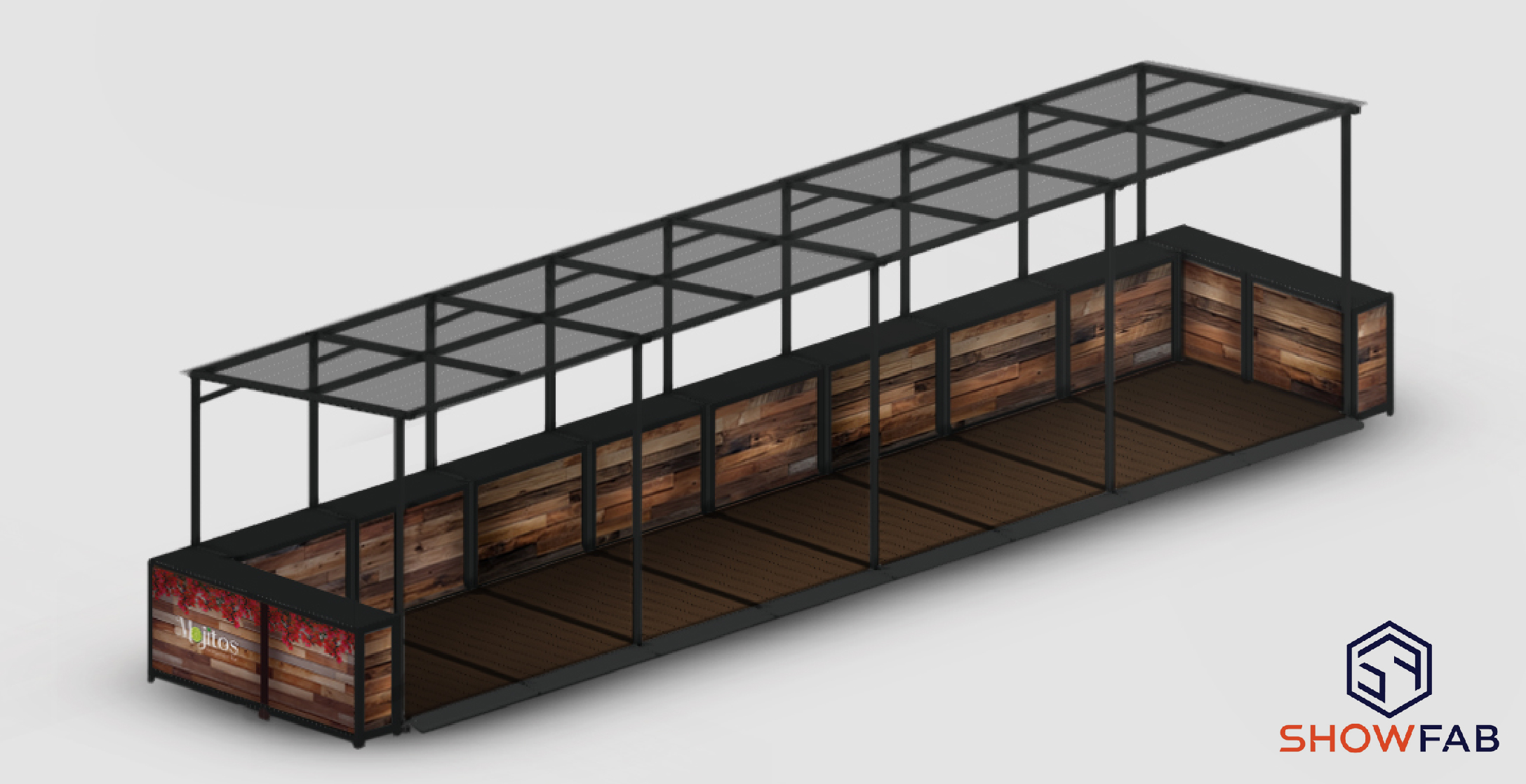 Example of ShowFab-produced roadside installation