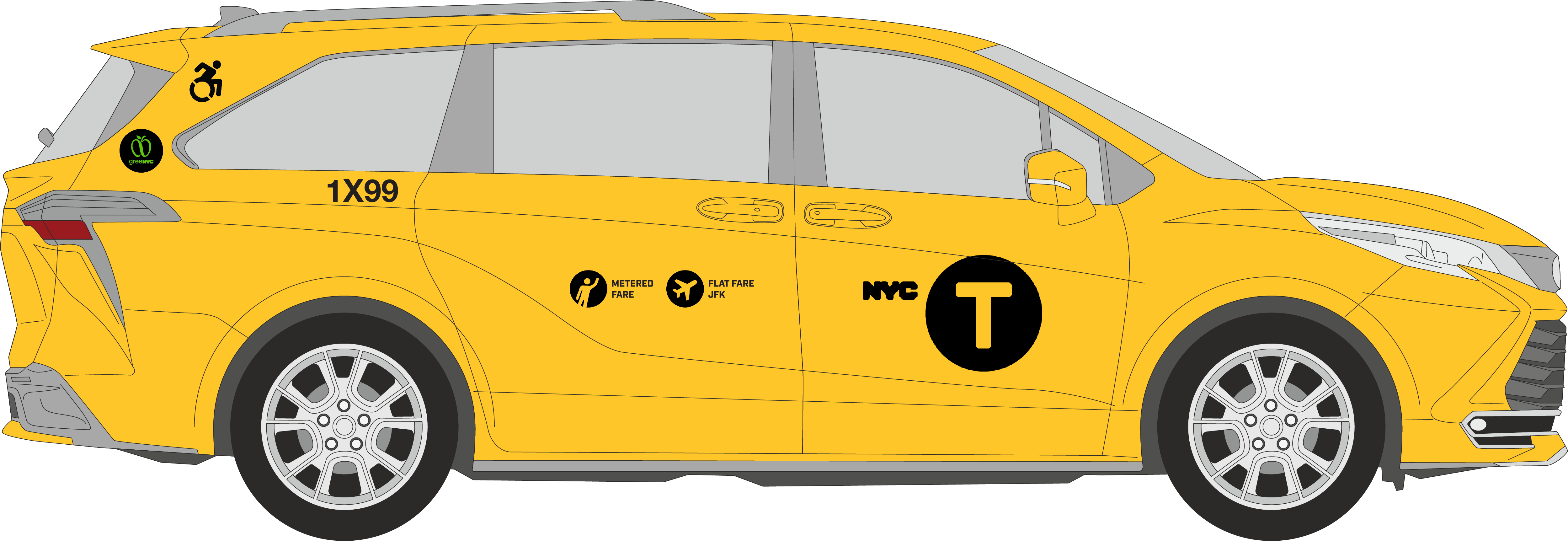 Image of Toyota Sianna Image of SUV Transit Connect