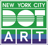 NYC DOT Art logo