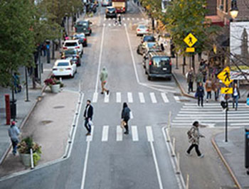 Enhanced Crossing Neckdown