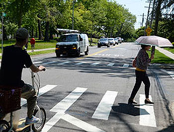 Enhanced Crossing Speed Bumps