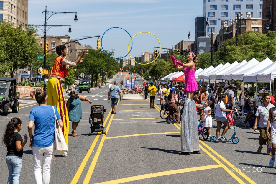 Programming at Summer Streets 2025 in The.
