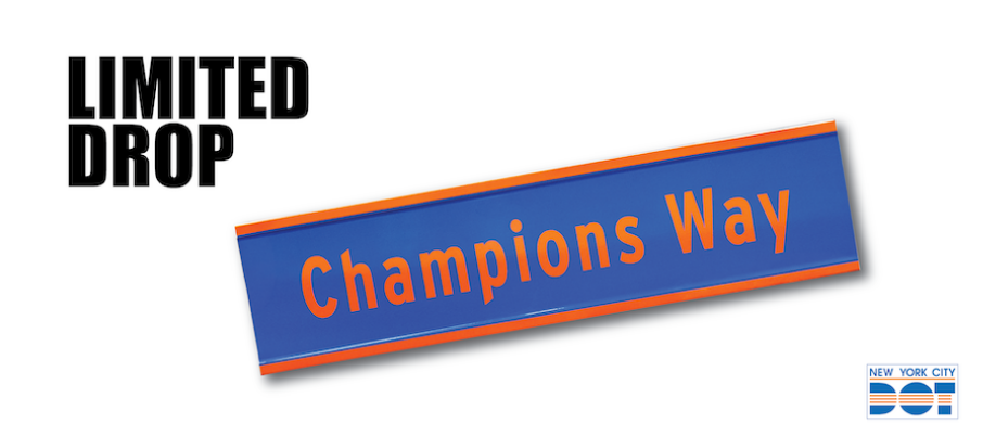 Illustration of sign Champions way